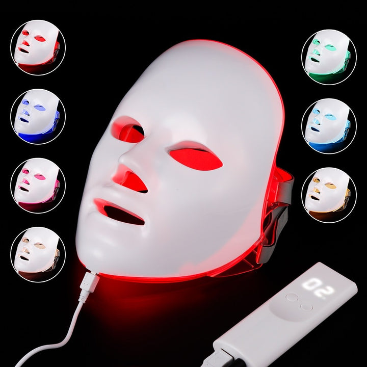 7 Colors Facial Mask LED